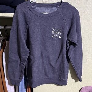 Billabong Charcoal Crewneck Sweatshirt